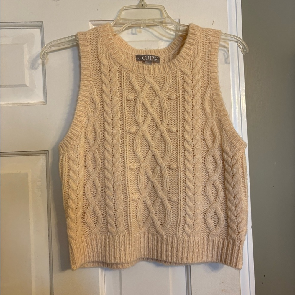 J. Crew Beige Knit Sweater